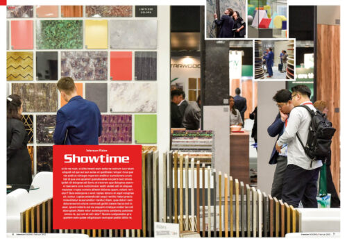 The only official magazine for the world's leading trade fair: Secure a place in "interzum VISIONS" now 1Interzum_Visions_Intro_2023