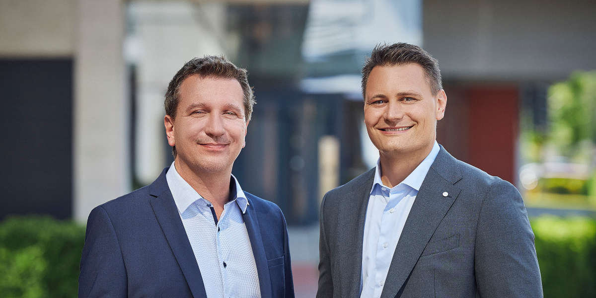 Die beiden Geschäftsführer Philipp und Martin Blum blicken positiv in das kommende Geschäftsjahr.
