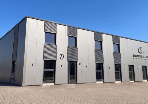 Neuer Standort für weiteres Wachstum Domus Line Maschweg77