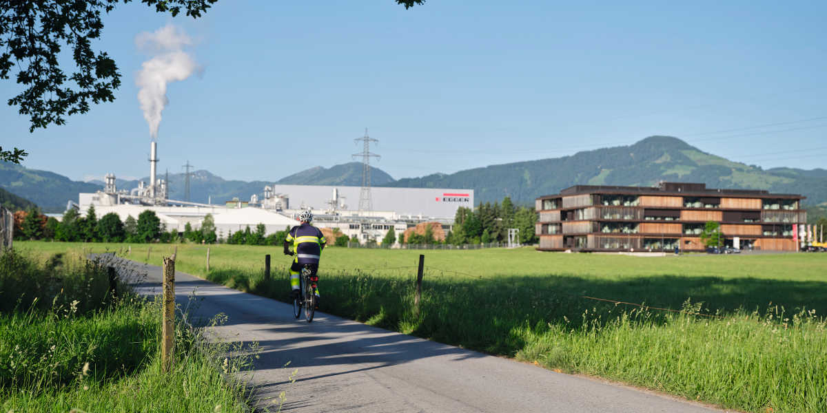 Foto von einem Egger Werk