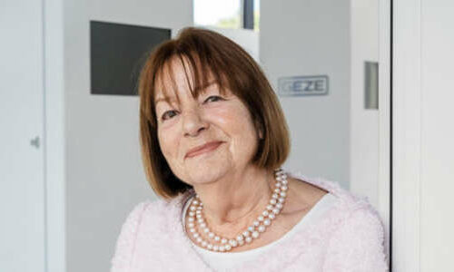 Brigitte Vöster-Alber ist 80 geworden Brigitte Vöster-Alber, Aufsichtsrätin GEZE GmbH