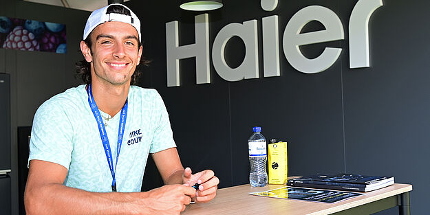 Lorenzo Musetti, Vorjahressieger und Weltranglisten-Sechszehnter, wird auch dieses Jahr bei den Hamburg Europen Open starten.