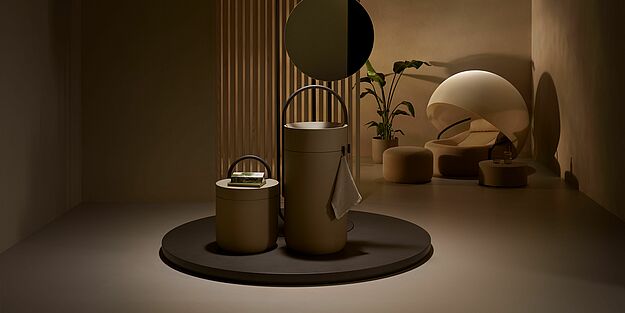 Vorreiter in Sachen Nachhaltigkeit: In der „Hansgrohe Green Vision Beyond Water“ macht das Schwarzwälder Unternehmen vor, wie sich Wasser- und Energieeffizienz im Bad umsetzen lässt.