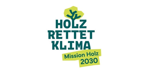 Holz rettet Klima Logo