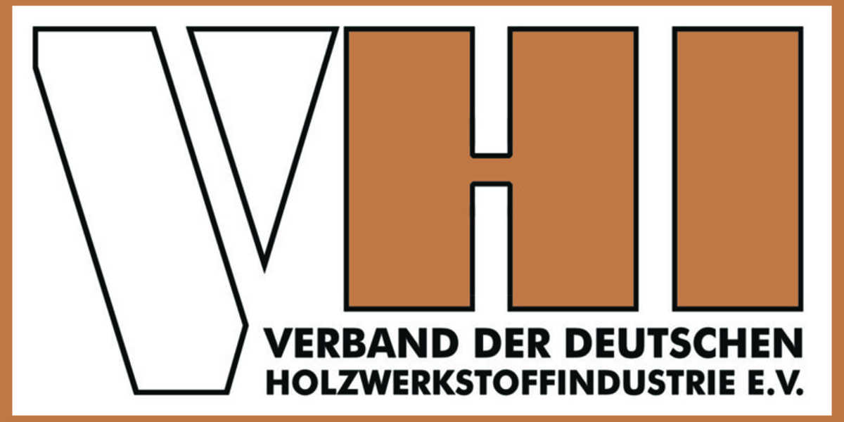 Logo des Verbandes der Deutschen Holzwerkstoffindustrie (VHI)