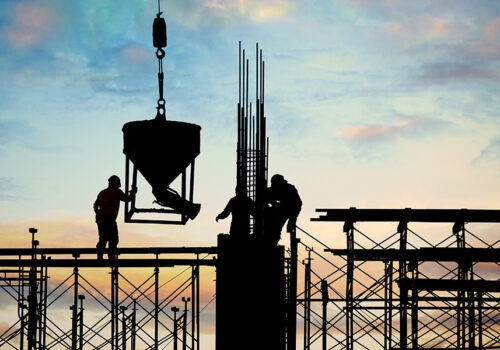 construction silhouette