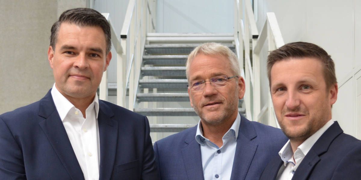 Neues Geschäftsführertrio bei der Lehmann Vertriebsgesellschaft mbH & Co. KG, Minden (von links nach rechts): Nils Garbisch, Ralf Priefer und Sönke Schlüter.